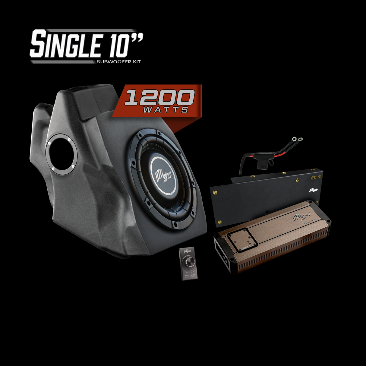 '20-'24 RZR® Pro Series 1200W Subwoofer Kit | UTVS-PRO-SUB-1200-1 UTV Stereo