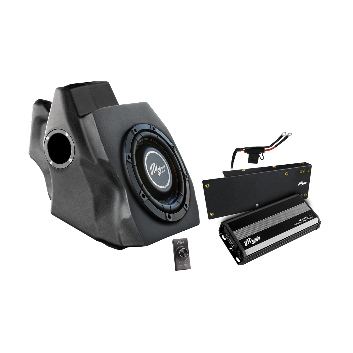 '20-'24 RZR® Pro Series 500W Subwoofer Kit | UTVS-PRO-SUB-500-1 UTV Stereo