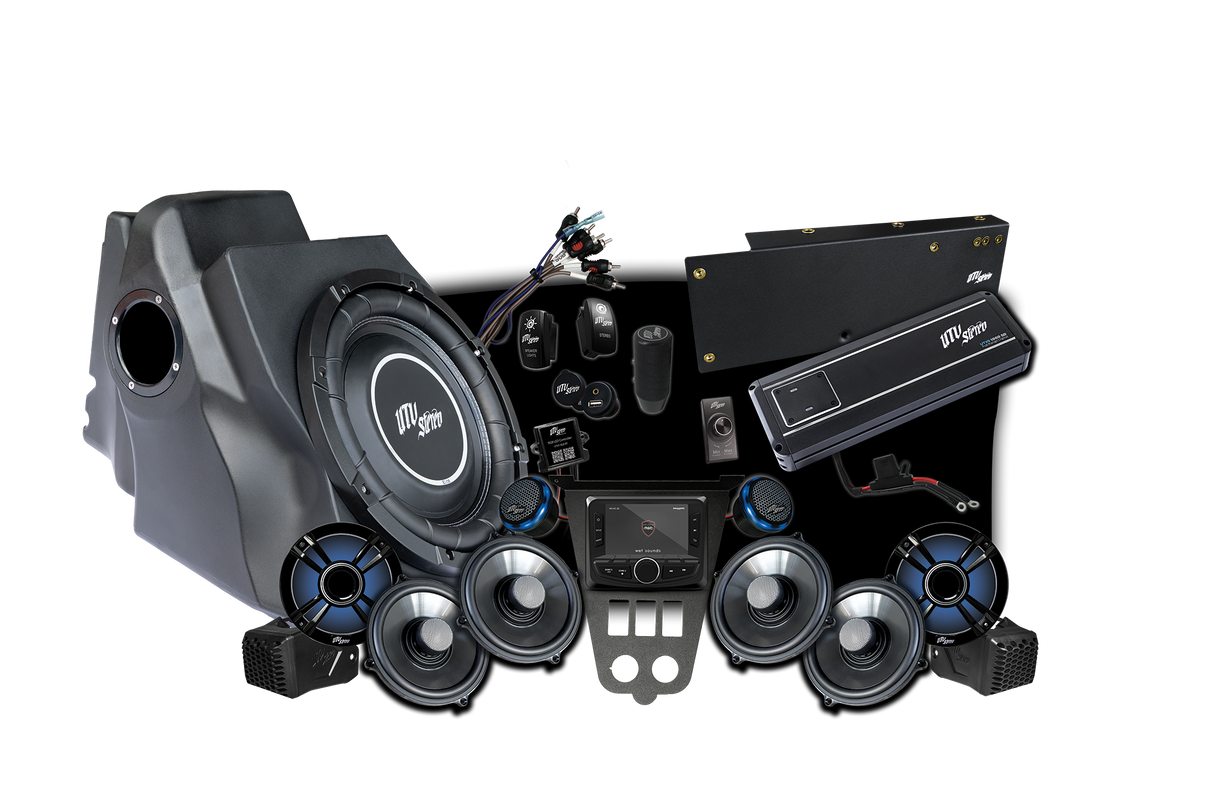 '25-'26 RZR® Pro Series Signature Stage 6 Stereo Kit | UTVS-PRO2-S6-S UTV Stereo