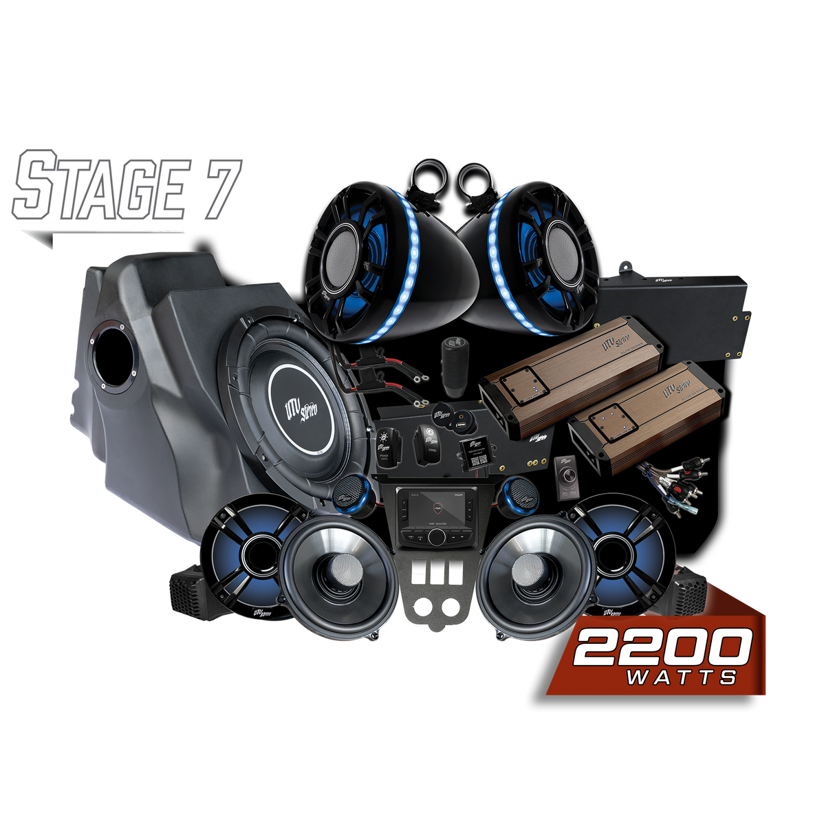 '25-'26 RZR® Pro Series Elite Stage 7 Stereo Kit | UTVS-PRO2-S7-E UTV Stereo