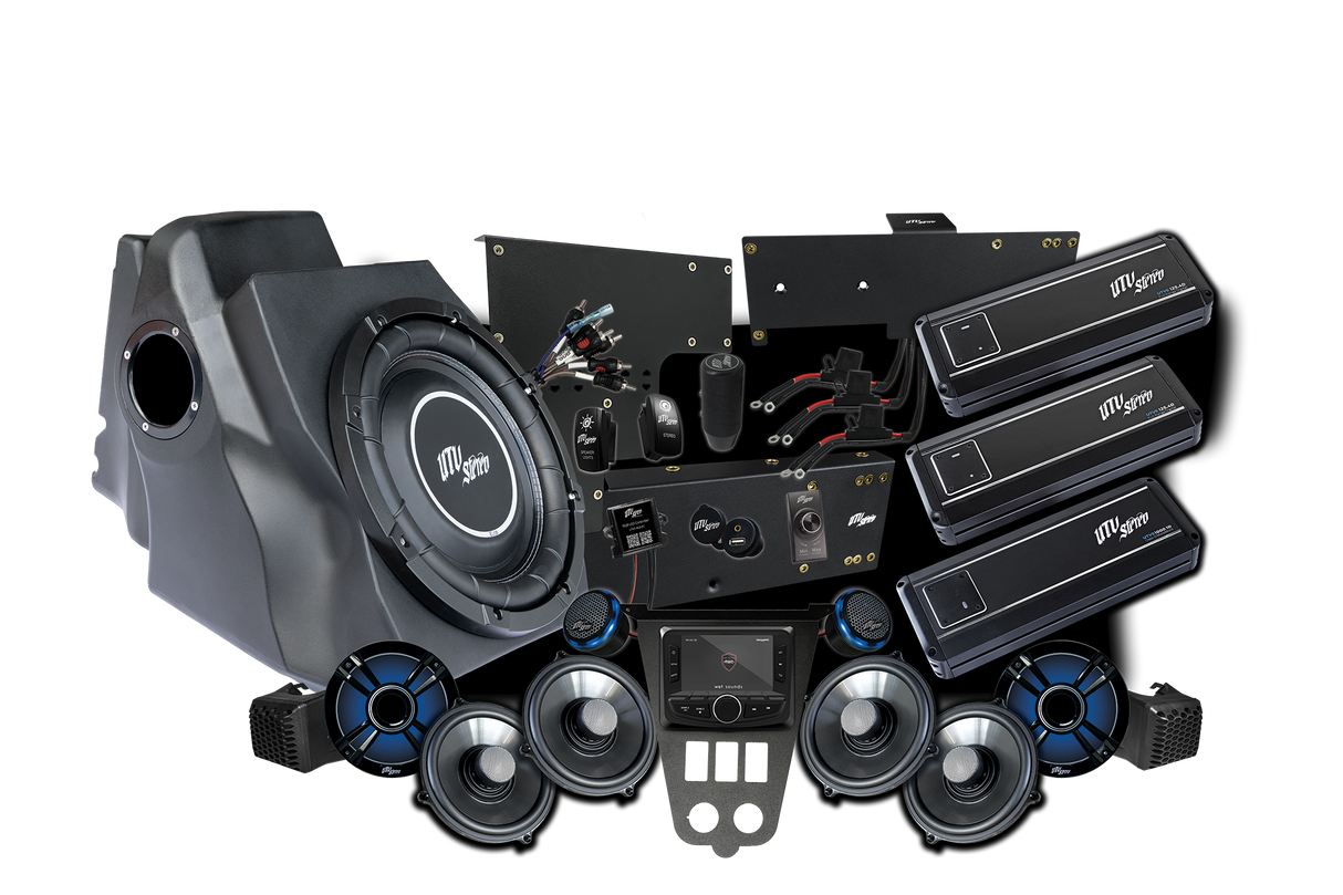 '25-'26 RZR® Pro Series Signature Stage 8 Stereo Kit | UTVS-PRO2-S8-S UTV Stereo