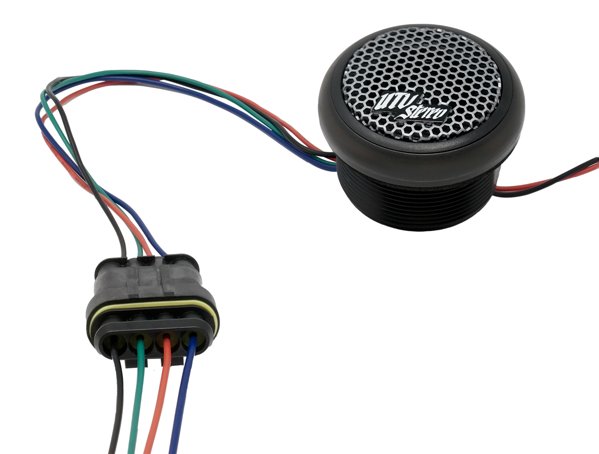 Pro Series 1" Tweeter w/ Built In RGB LED (Pair) | UTVS-PTW UTV Stereo