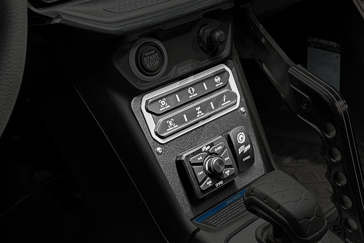 Maverick R Head Unit Mount Kit | UTVS-R-HUMT-KIT UTV Stereo