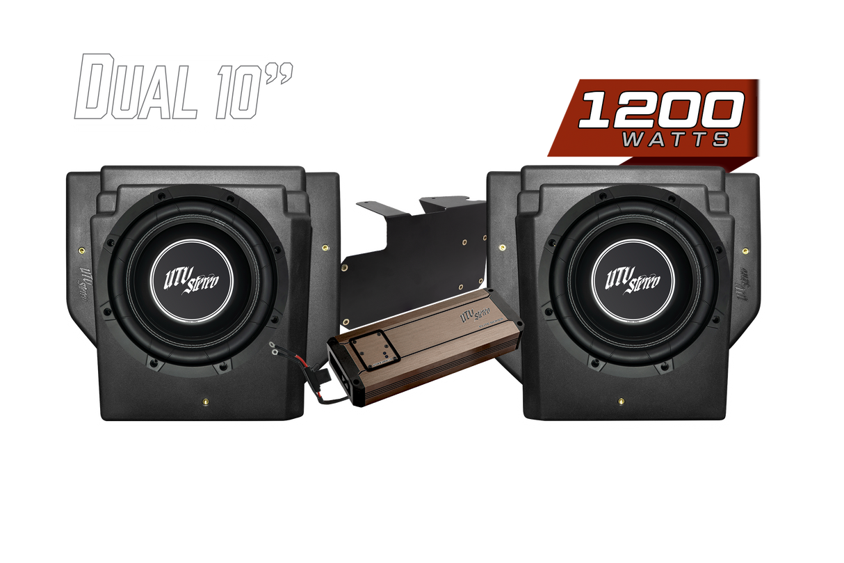 Can-Am Maverick R Elite Rear Sub Upgrade | UTVS-R-RS-UP-E UTV Stereo
