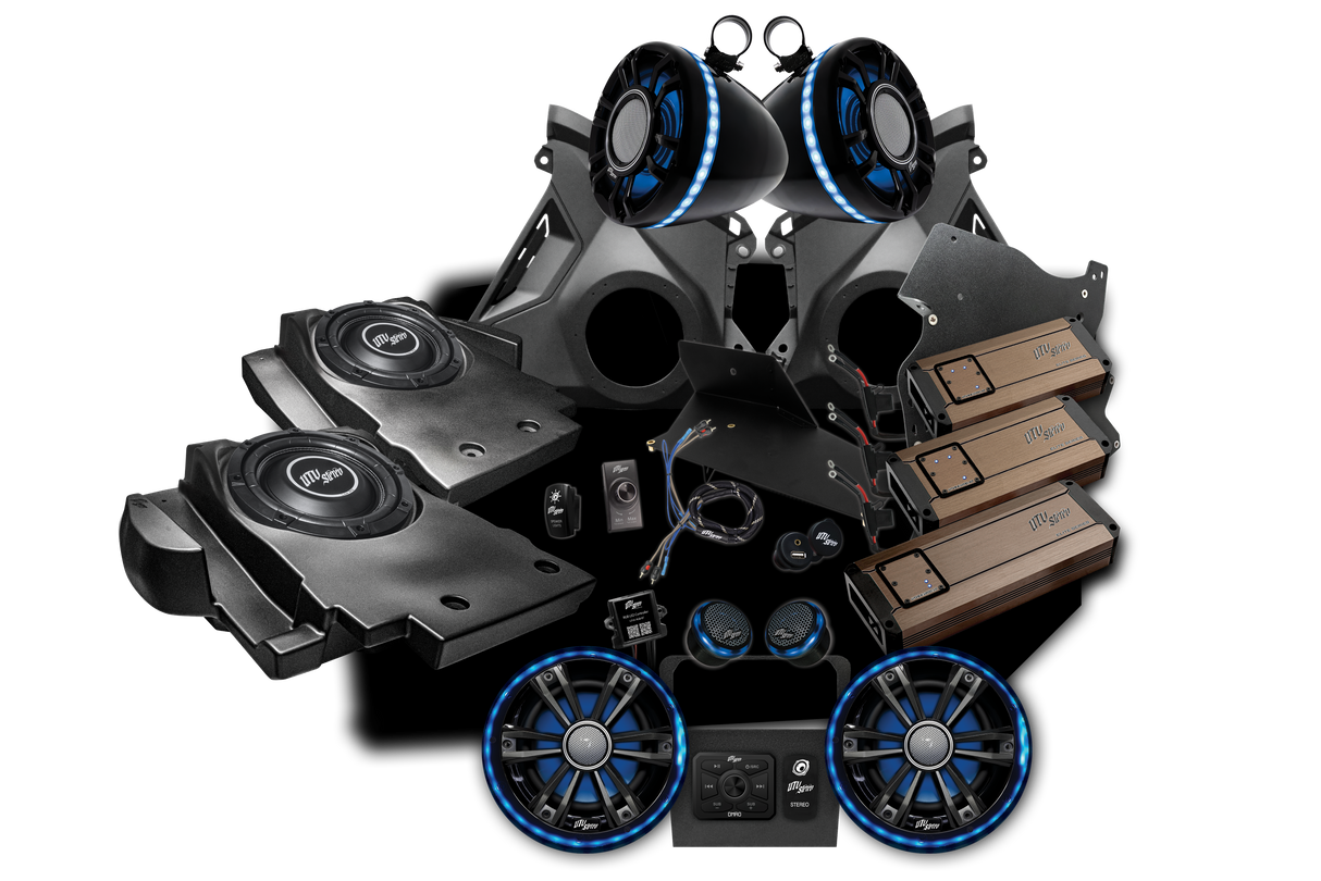 Can-Am® Maverick R Elite Series Stage 8 Stereo Kit | UTVS-R-S8-E UTV Stereo