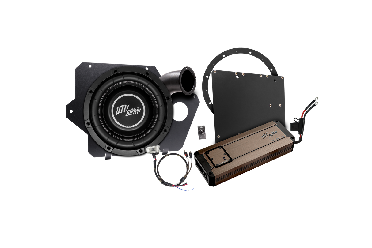 Polaris® Xpedition 1200W 10" Subwoofer Kit | UTVS-XPD-SUB-1200-1
