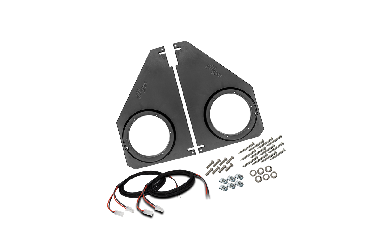 Polaris® Ranger 1500 Front Overhead Speaker Adapters (Pair) V2 | UTVS-RNG-OSA-FRONT UTV Stereo