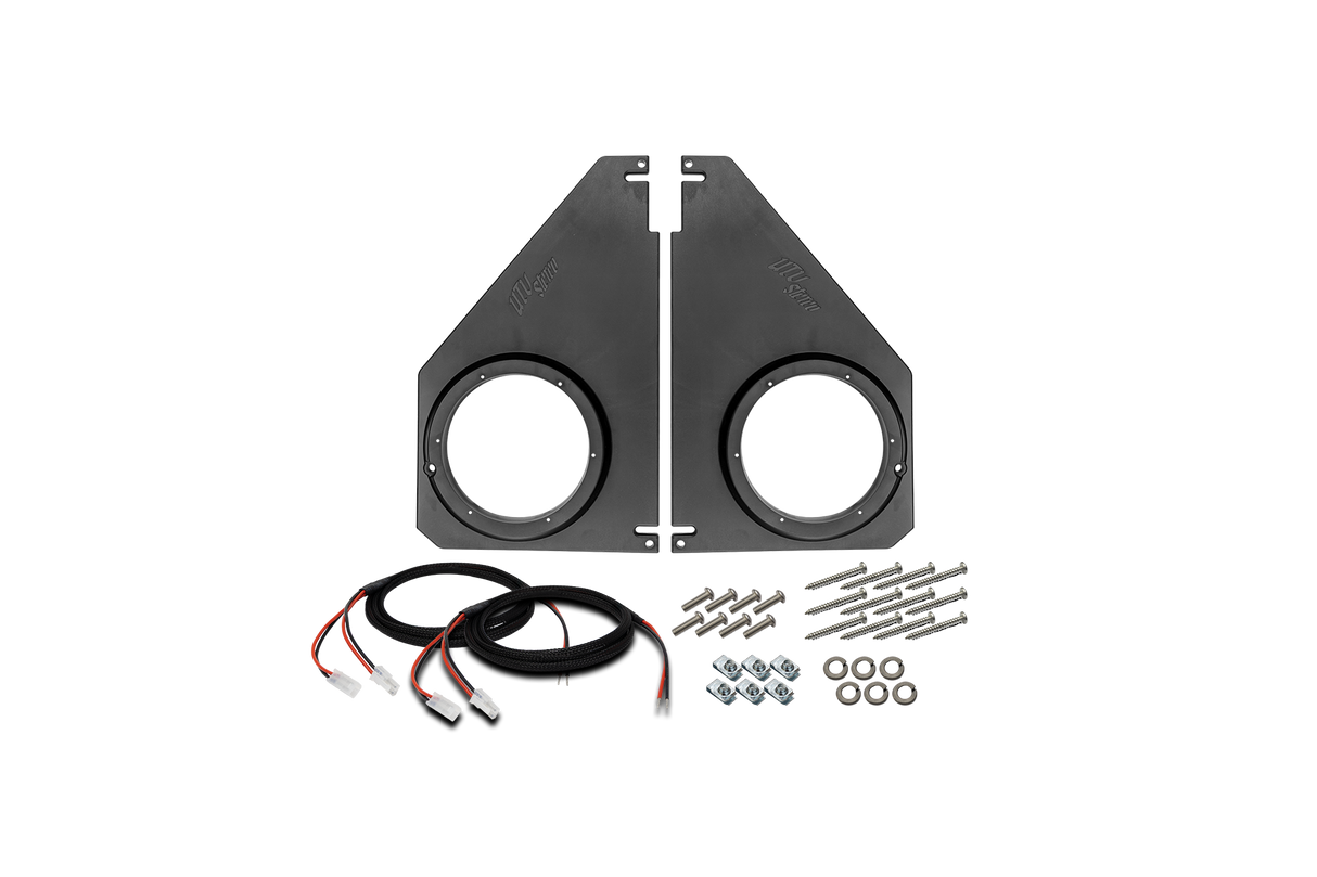 Polaris® Ranger 1500 Front Overhead Speaker Adapters (Pair) V2 | UTVS-RNG-OSA-FRONT UTV Stereo