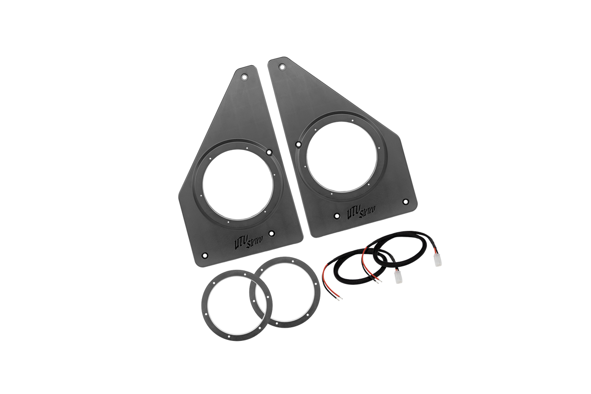 Polaris® Ranger 1500 Rear Overhead Speaker Adapters (Pair) V2 | UTVS-RNG-OSA-REAR UTV Stereo