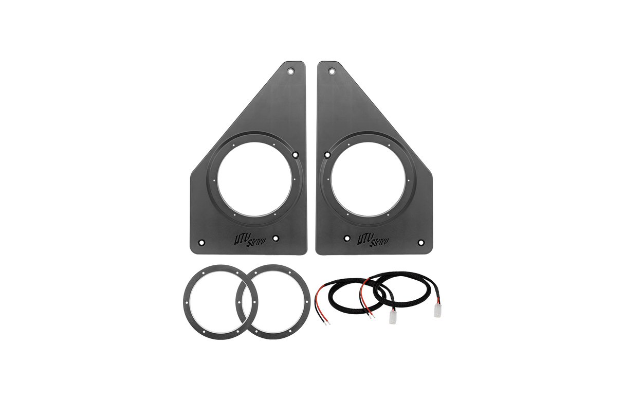 Polaris® Ranger 1500 Rear Overhead Speaker Adapters (Pair) V2 | UTVS-RNG-OSA-REAR UTV Stereo