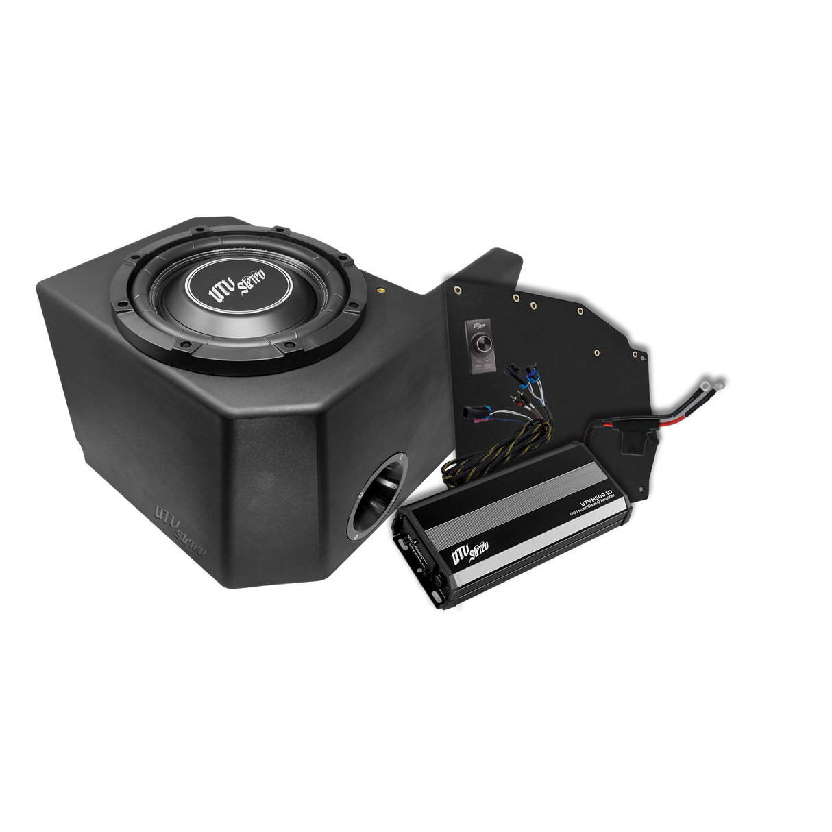 Polaris® Ranger 500W Single 10" Subwoofer Kit | UTVS-RNG-SUB-500-1 UTV Stereo