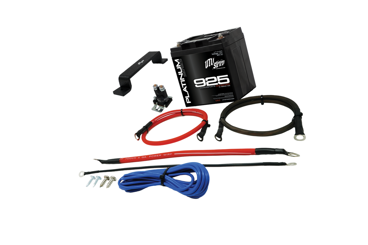 Polaris RZR 2nd Battery Kit | UTVS-RZR-2BATT-KIT UTV Stereo