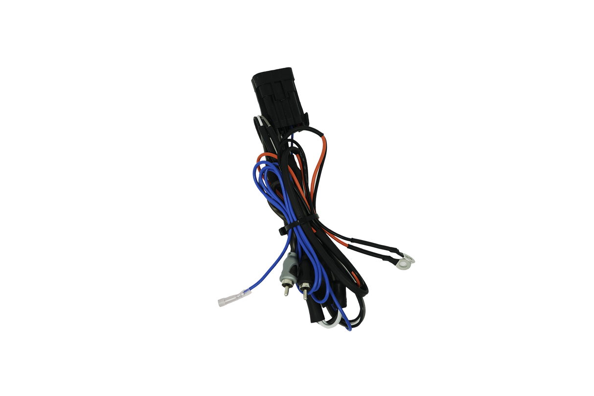 RZR® Ride Command Amplifier Harness - Turn On & Delay Regulated | UTVS-RZR-RC-RCA-REGULATED UTV Stereo