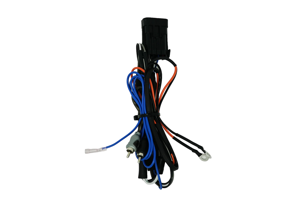 RZR® Ride Command Amplifier Harness - Turn On & Delay Regulated | UTVS-RZR-RC-RCA-REGULATED UTV Stereo