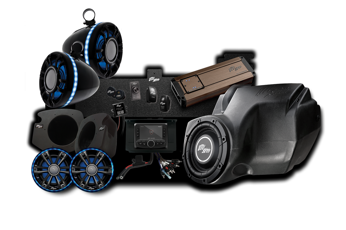 RZR® Elite Series Stage 6 Stereo Kit | UTVS-RZR-S6-E UTV Stereo