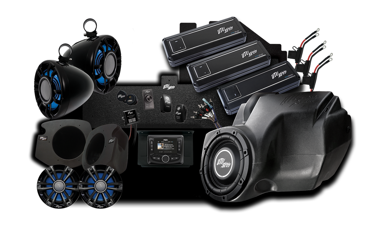 RZR® Signature Series Stage 8 Stereo Kit | UTVS-RZR-S8-S UTV Stereo