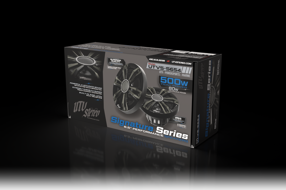 Signature Series 6.5" Speakers V2 | UTVS-S654 UTV Stereo