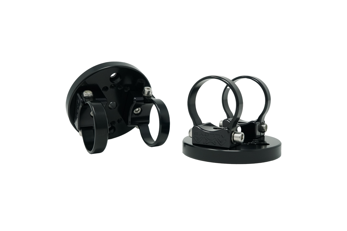 1.85" Kicker KMTC9 Custom Mounts (Pair) | UTVS-TC9-CLAMP-185 UTV Stereo