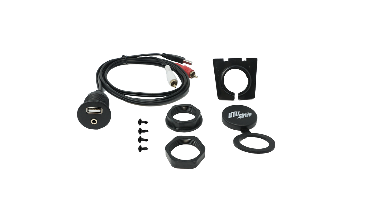 RZR Pocket Display Unit Mount W/ Rocker Switch Cutouts | UTVS-RZR-HUMT-PKT-RKR UTV Stereo