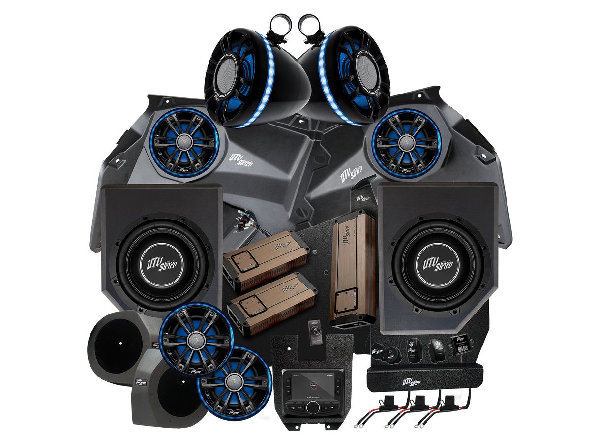 Can-Am® X3 Elite Series Stage 8 Stereo Kit | UTVS-X3-S8-E UTV Stereo
