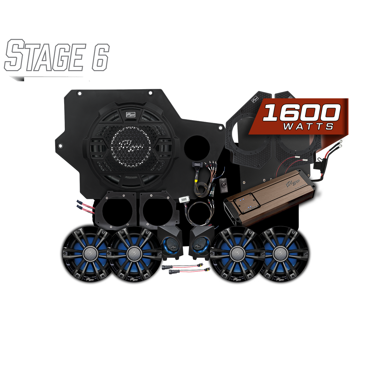 Polaris Xpedition Ride Command® Stage 6 Stereo Kit | UTVS-XPD-S6-RC UTV Stereo