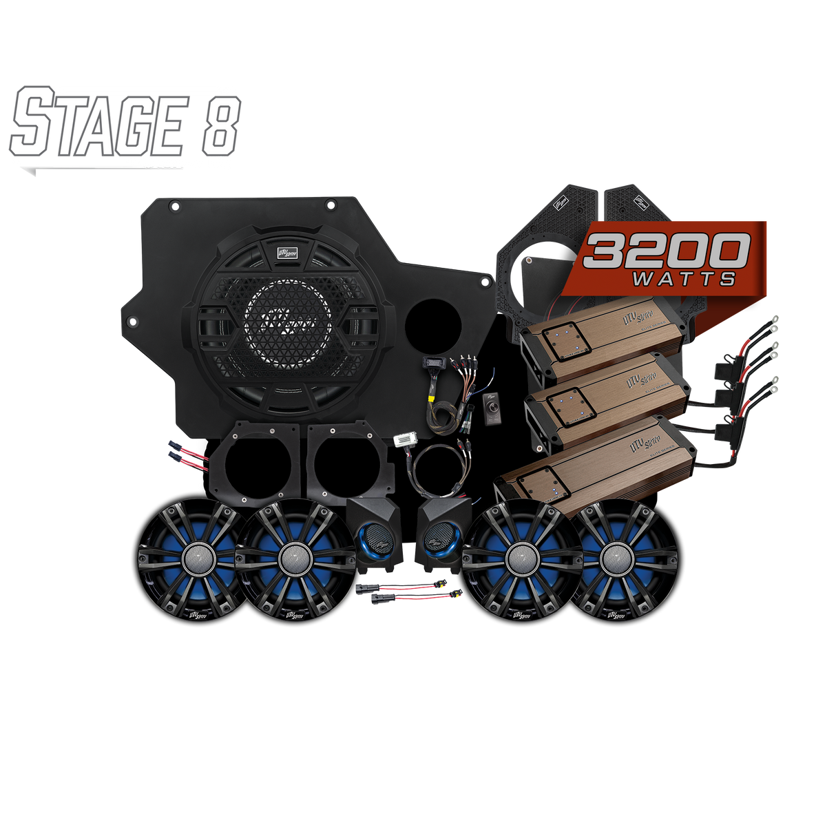 Polaris Xpedition Ride Command® Stage 8 Stereo Kit | UTVS-XPD-S8-RC UTV Stereo