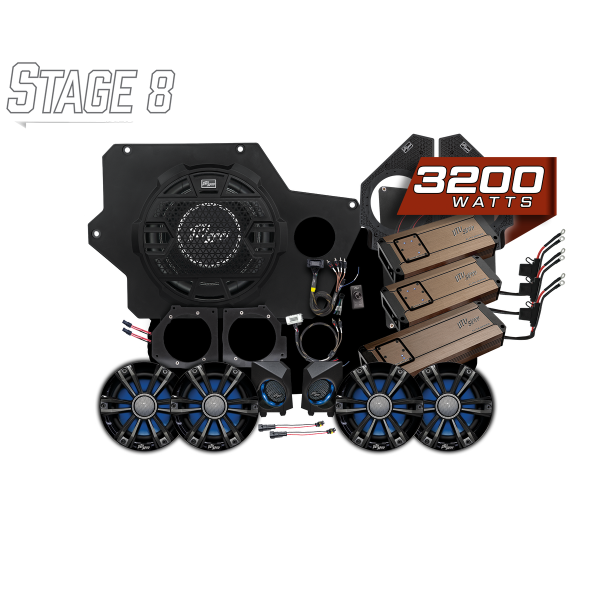 Polaris Xpedition Ride Command® Stage 8 Stereo Kit | UTVS-XPD-S8-RC UTV Stereo