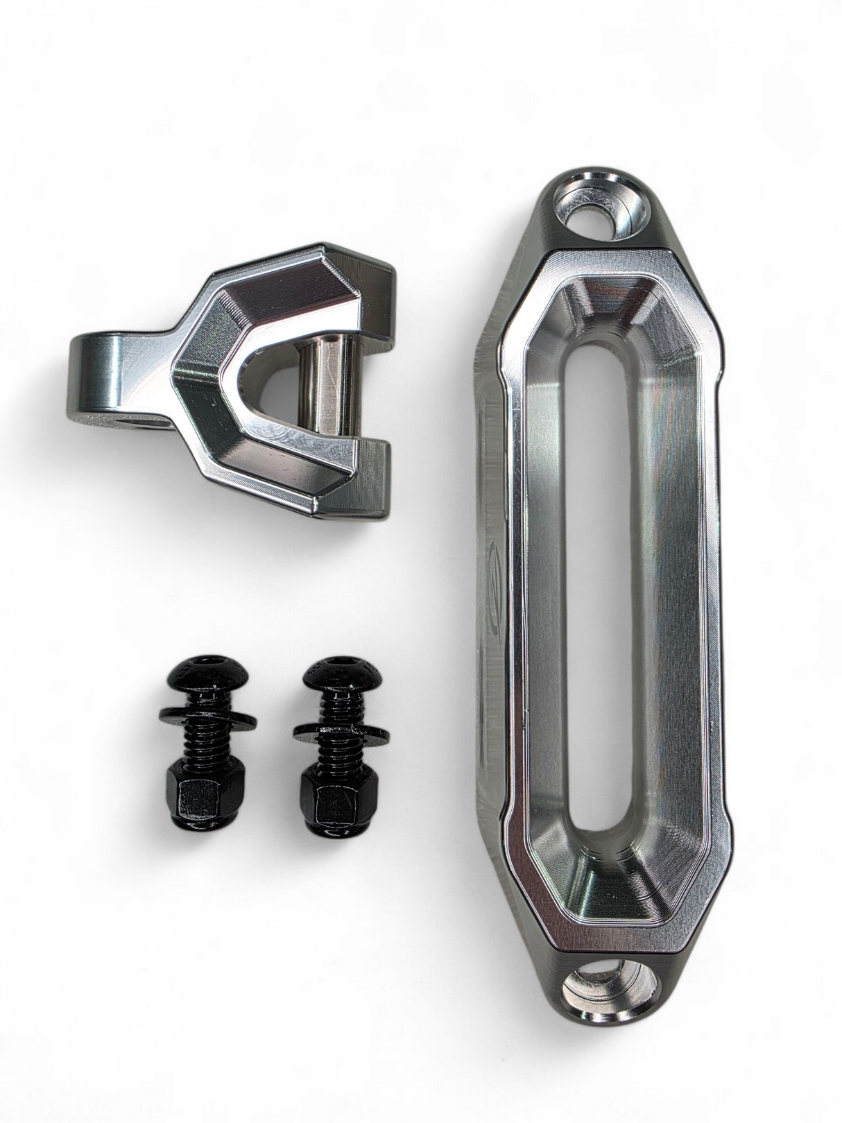 Elektric Offroad Designs UTV Winch Fairlead and Hook Combo (Clear) www.elektricoffroad.com