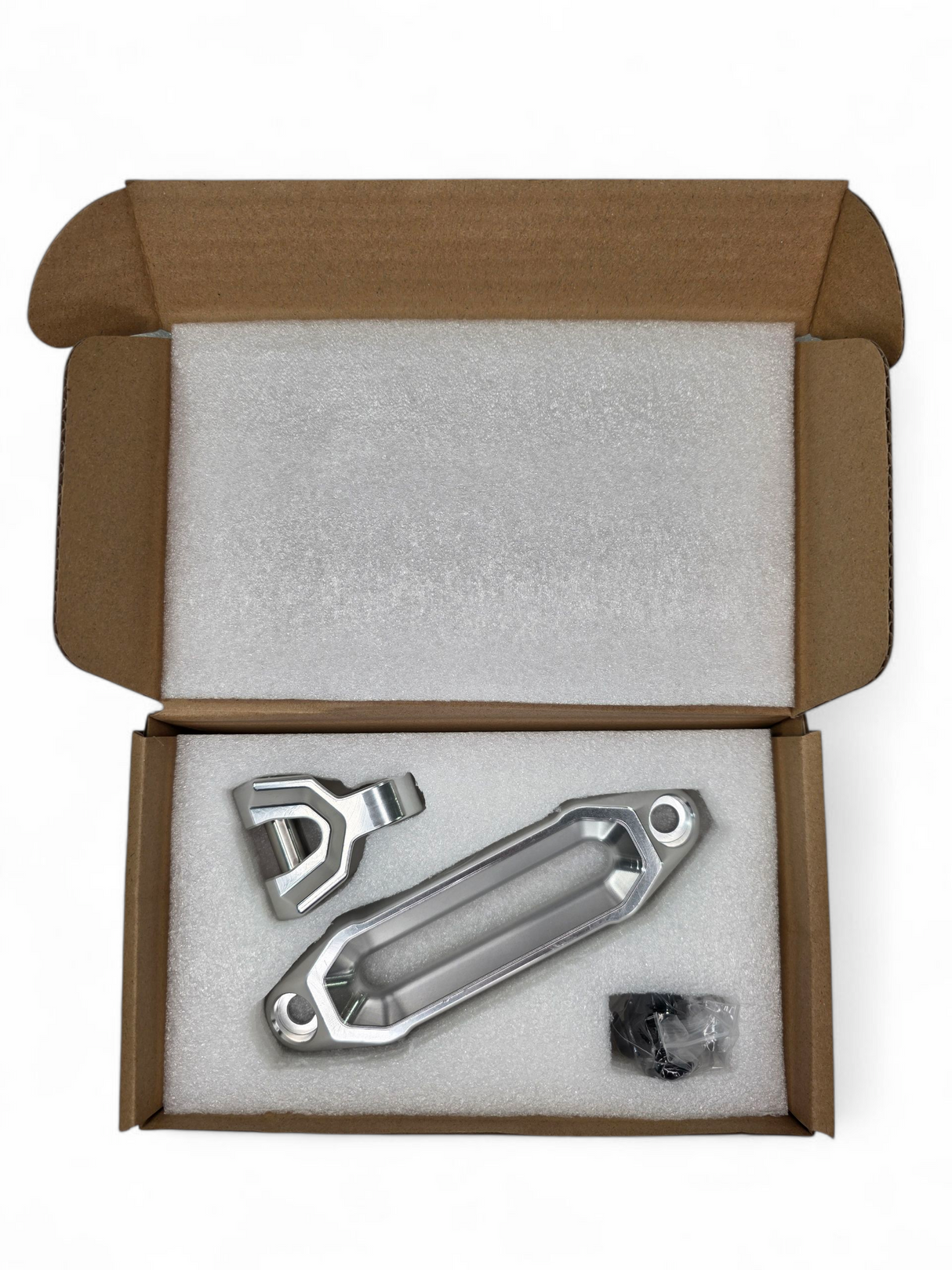 Elektric Offroad Designs UTV Winch Fairlead and Hook Combo (Clear) www.elektricoffroad.com