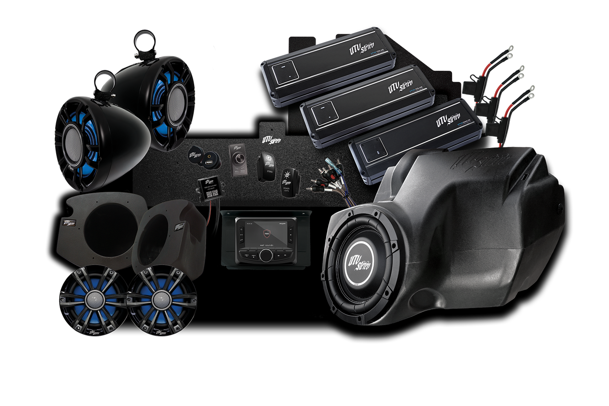 RZR® Signature Series Stage 8 Stereo Kit | UTVS-RZR-S8-S UTV Stereo