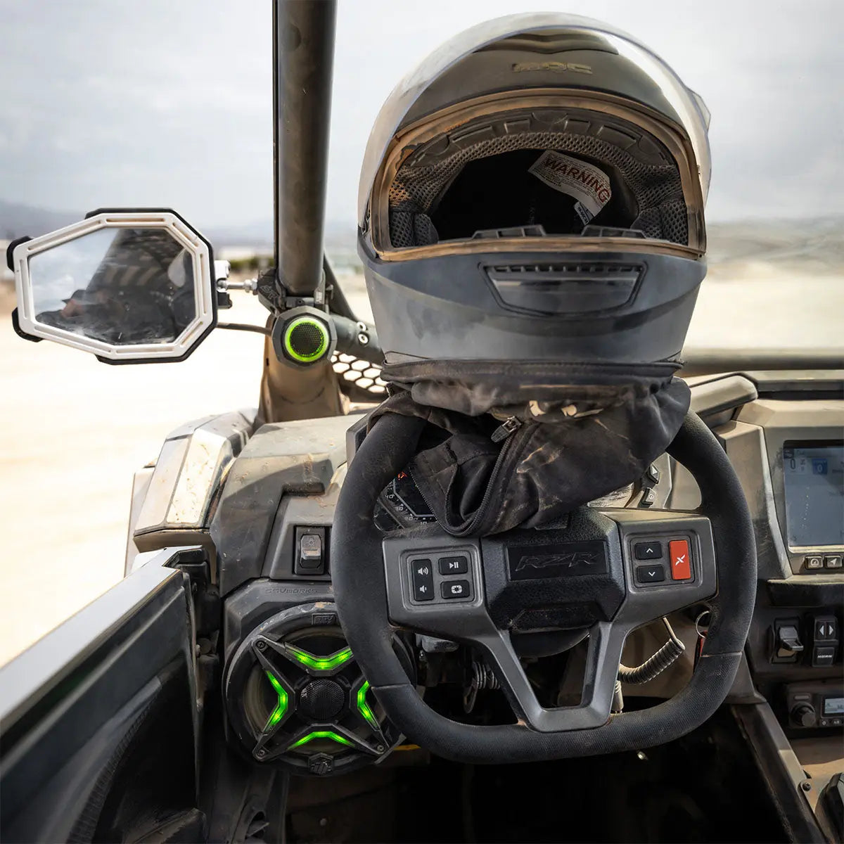 Universal 1" Cage-Pod Tweeters w/RGB Ring for UTV Audio Systems SSV Works