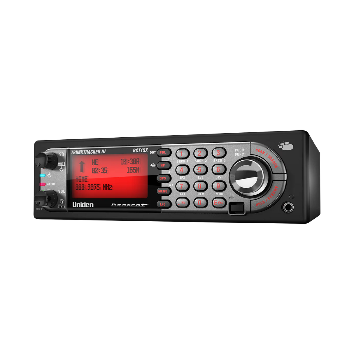 Uniden® Bearcat® Scanner with BearTracker® Warning System BCT15X TekShack