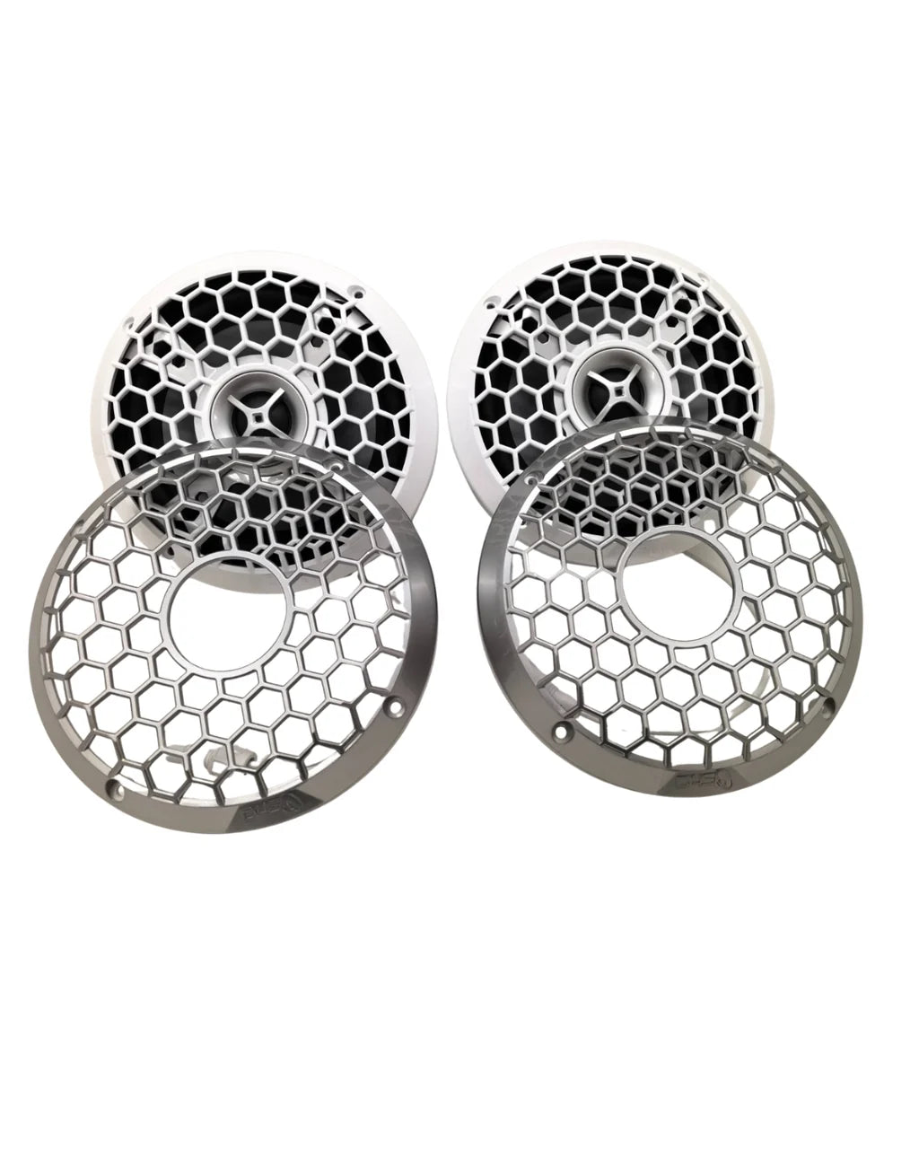 Down4Sound M3 65 | 6.5" 175W RMS Marine RGB LED Coaxial Speakers (Pair)