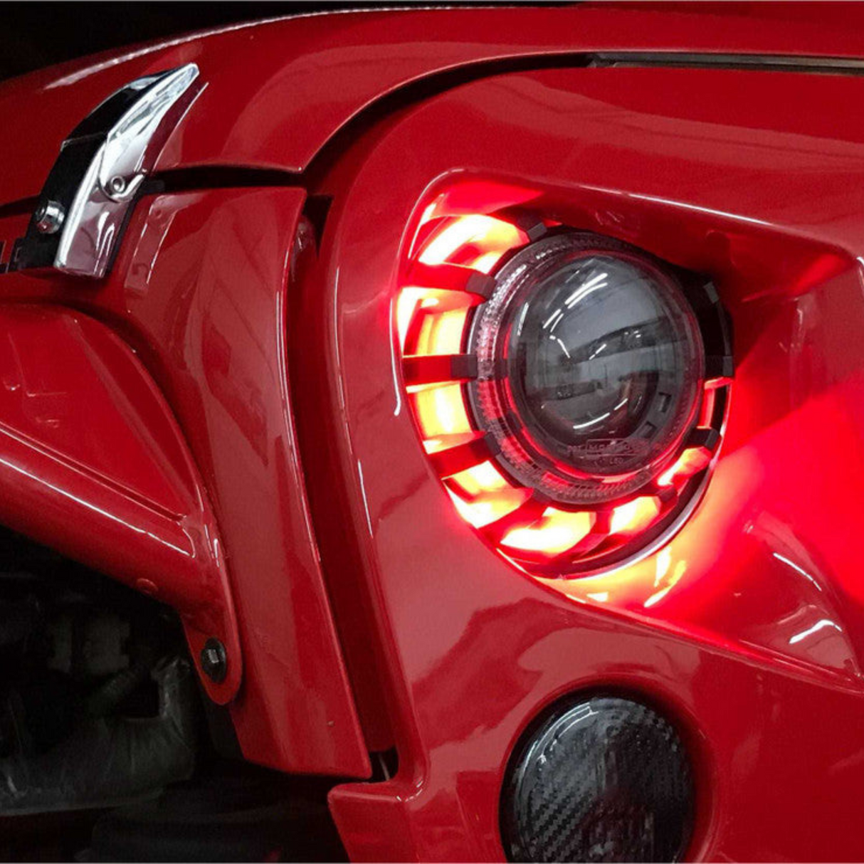 Morimoto Super 7 Headlights | '07-'18 JK Wrangler
