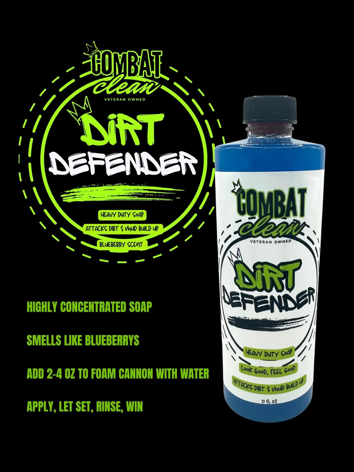 Dirt Defender (Offroad Soap) Combat Clean