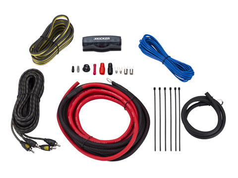 Kicker Complete Plug & Play 4-Channel Amp Kit Bundle | '18- '23 JL Wrangler/ '20- '23 JT Gladiator