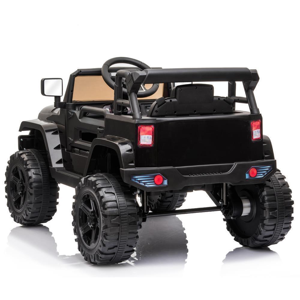 Electric Ride-On Car Truck for Kids with MP3, LED Lights, and Remote Control - 3 Speed Options