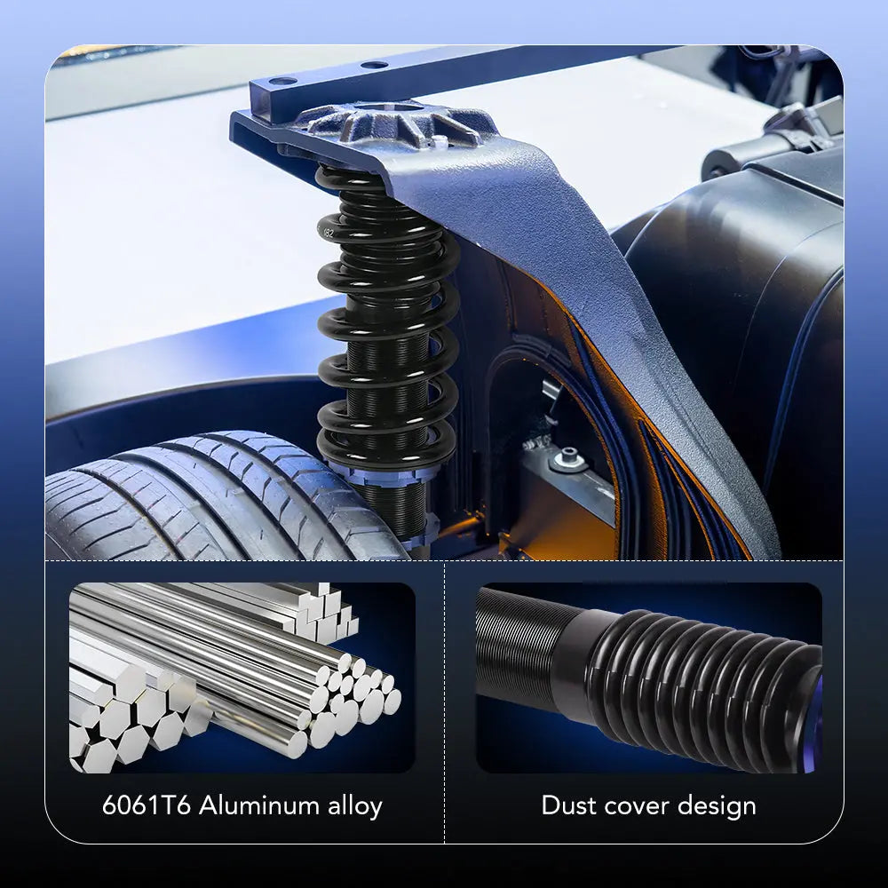 Coilover Suspension Kit 4PCS for 1997-2006 VW Golf 4/Bora/Variant - FWD High Performance Struts