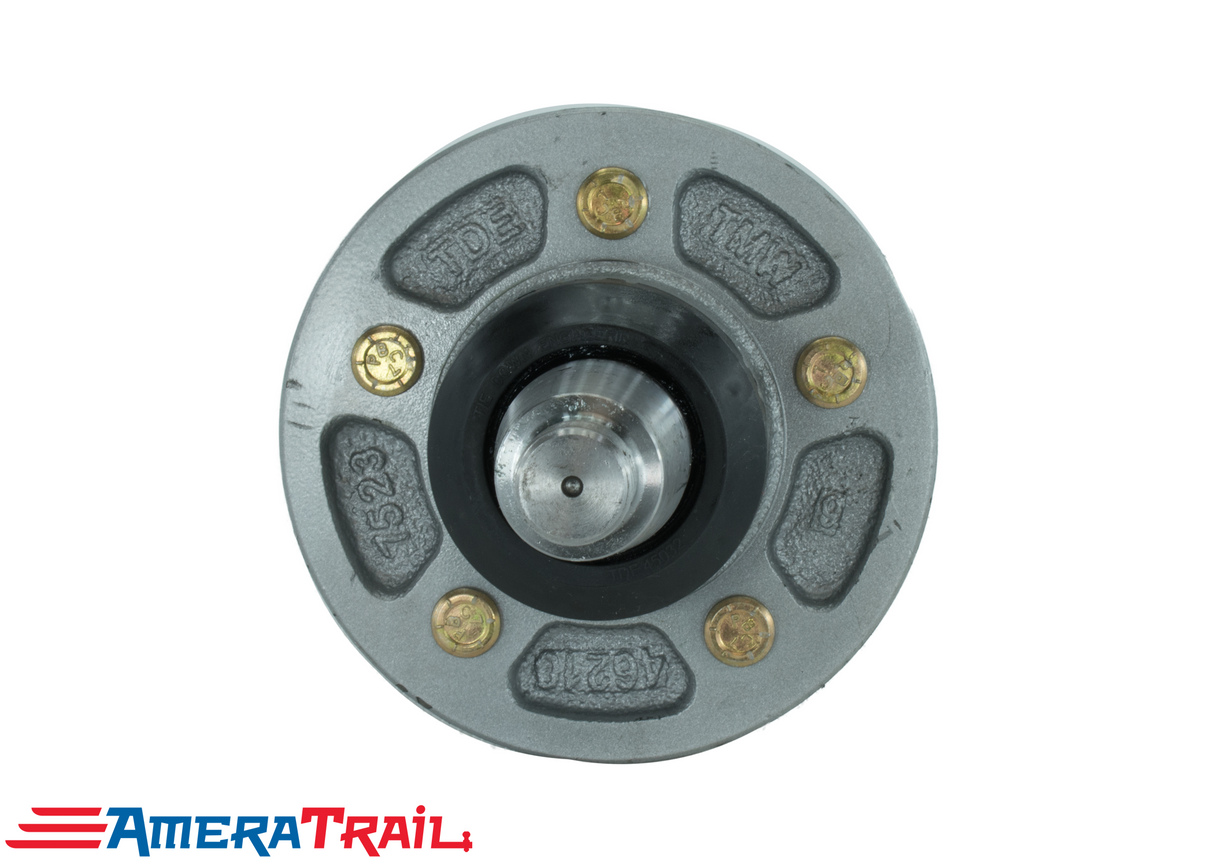 Vortex 5 Lug Hub, Complete w/ Spindle - Maintenance Free Hub