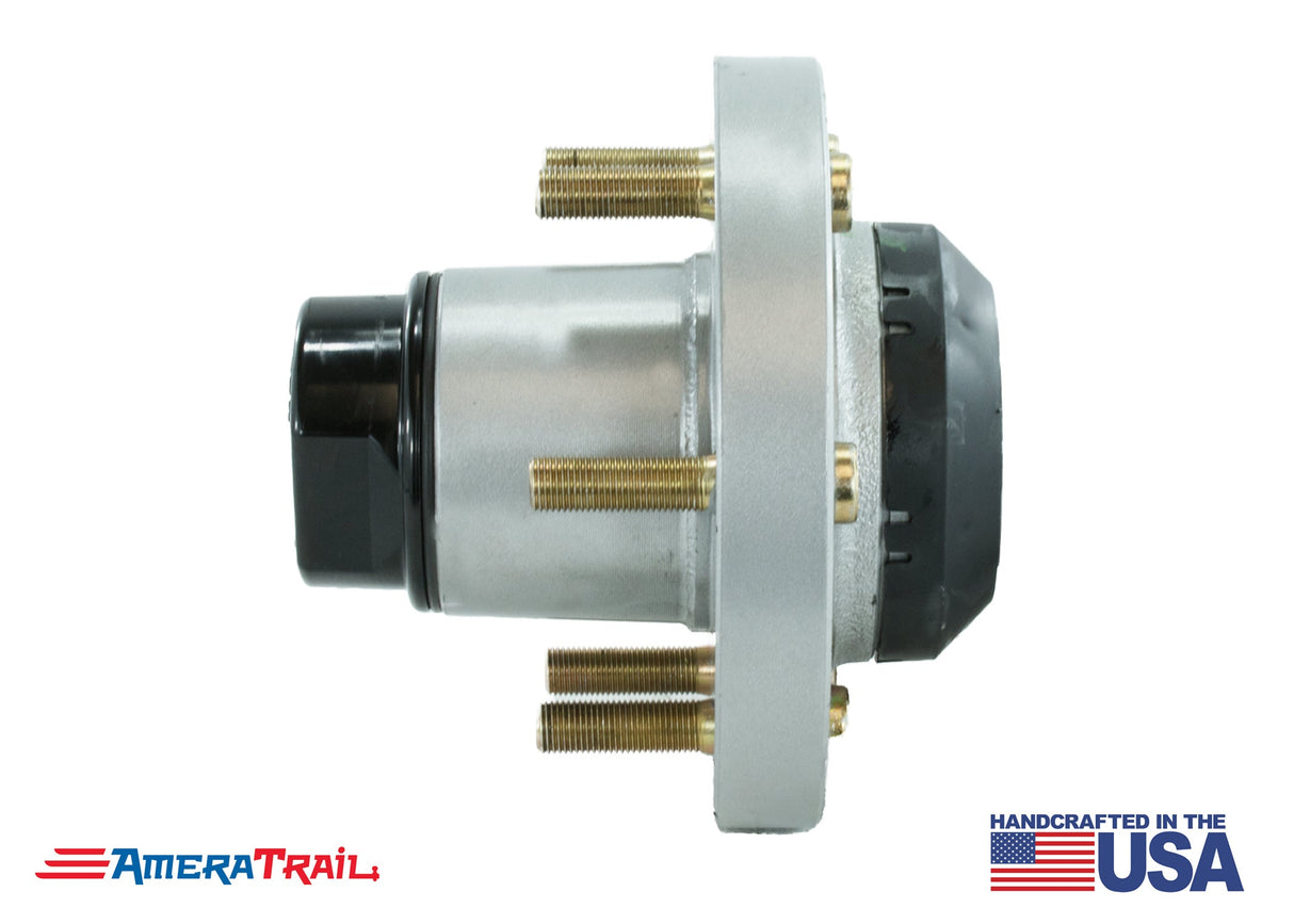 6 Lug Vortex Hub w/ 6 Year 100,000 Mile Warranty - Packed, Greased, and Ready to Roll - Available w/ Stainless Lug Nuts