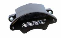 American Made Super Twin HD 2-Piston Billet Aluminum Front Drum to Disc Brake Conversion Kit W/Rotors. Black W123-ABK