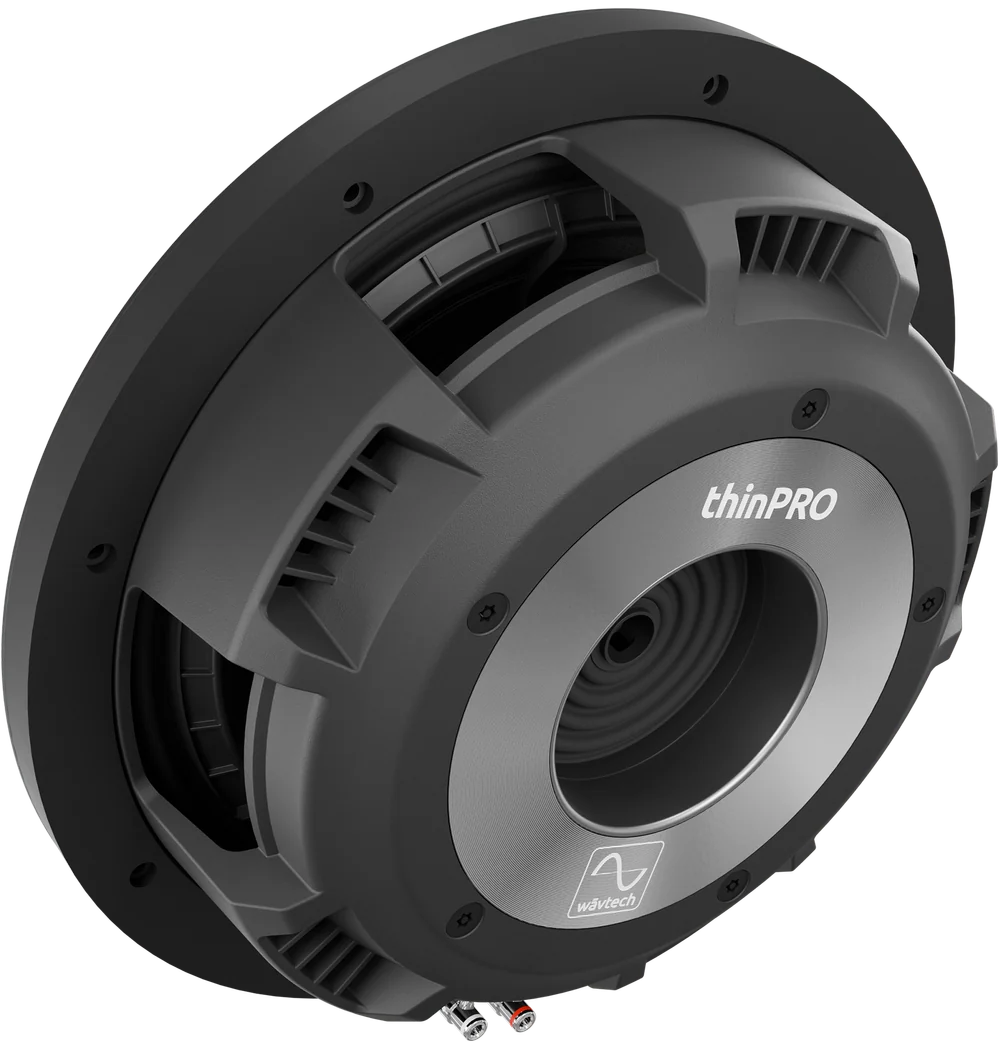 Wavtech ThinPRO12 | 12” 750W RMS Professional Series Shallow Subwoofer DVC