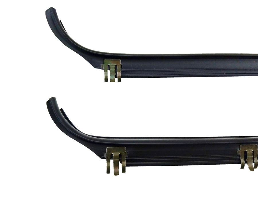 Precision Crew Cab Rear Outer Beltline Moldings - 1987-1997 Ford F-Series Precision