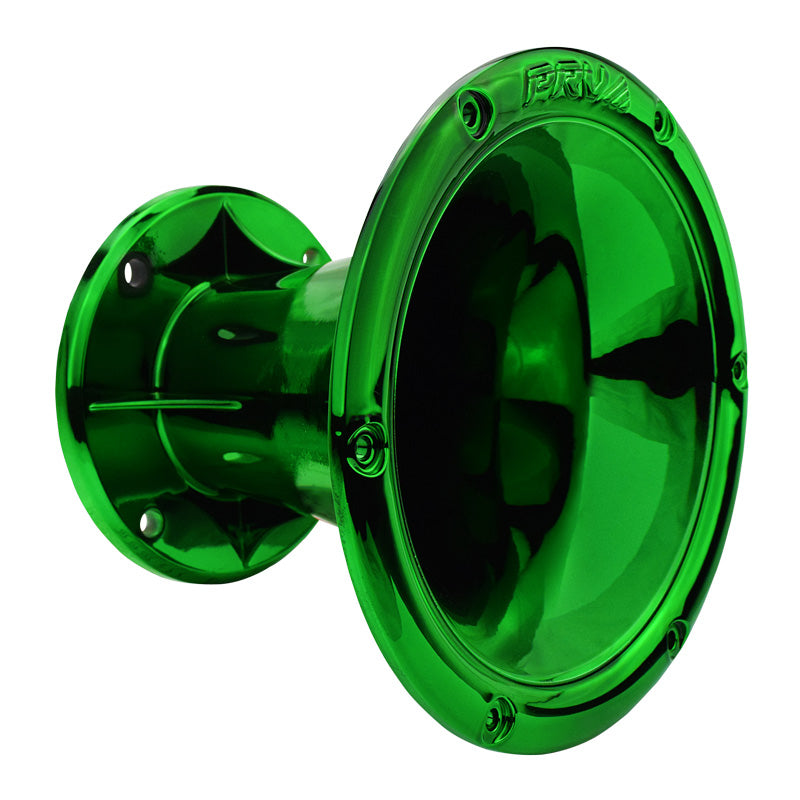 PRV AUDIO - 2" Exit Wave Guide - 45 x 45 Green Chrome Finish PRV