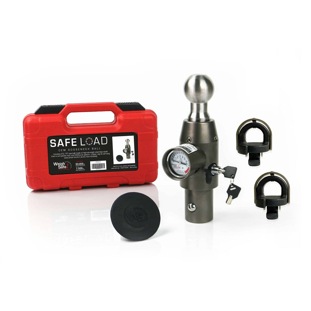 Weigh Safe OEM Gooseneck Ball Kit: Ram Trucks