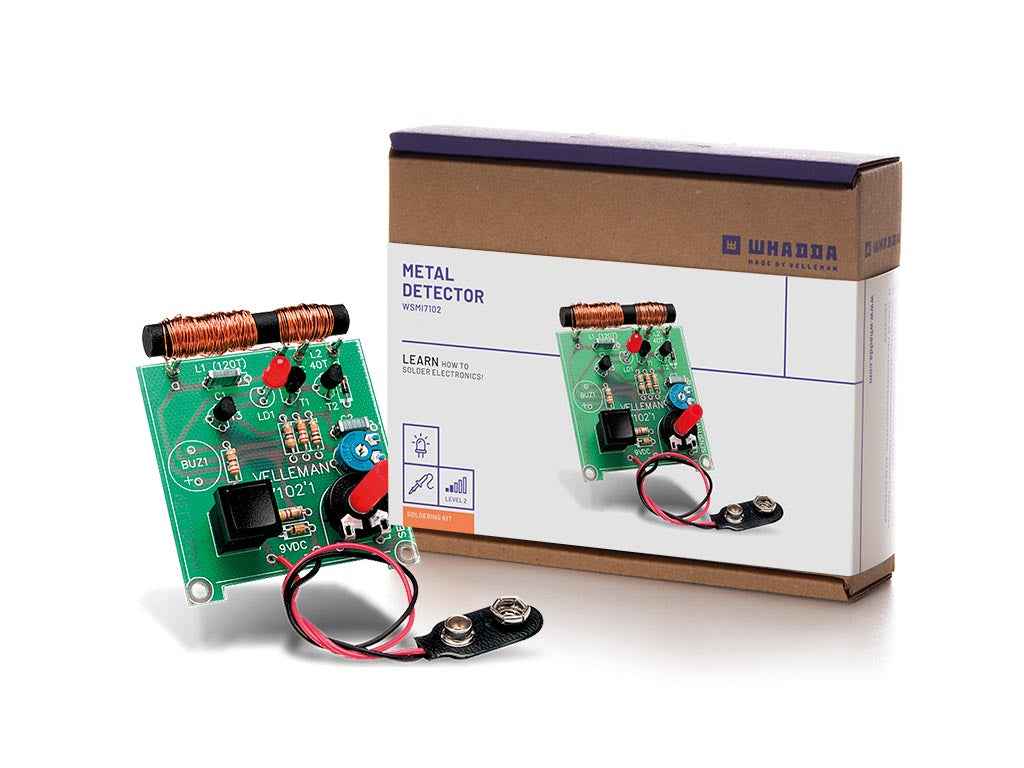 Whadda Metal Detector Solder Kit - LED Proximity STEM Learning TekShack
