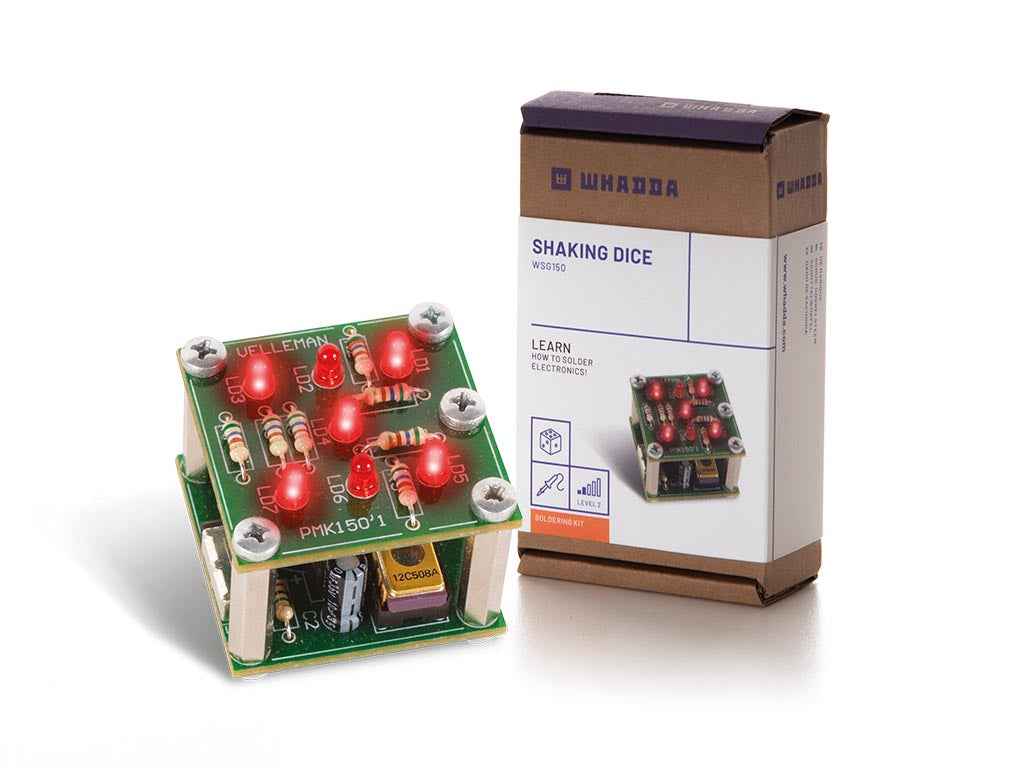 Whadda Skaking Dace Solder Kit WSG150 TekShack