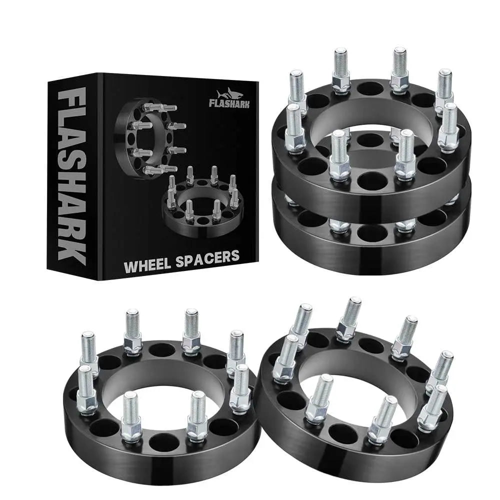 1994-2010 Dodge Ram 2500 3500 / 1967-2002 Ford 250 350 8x6.5 Inches Wheel Spacers 4PCS Flashark