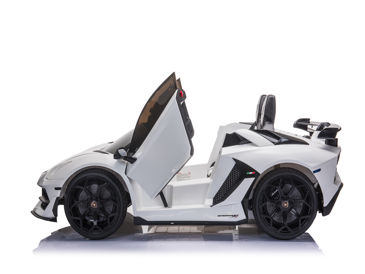 2 Seater Lamborghini Aventador RC Ride On Car For Children W/Magic Cars® Wireless Parental Control