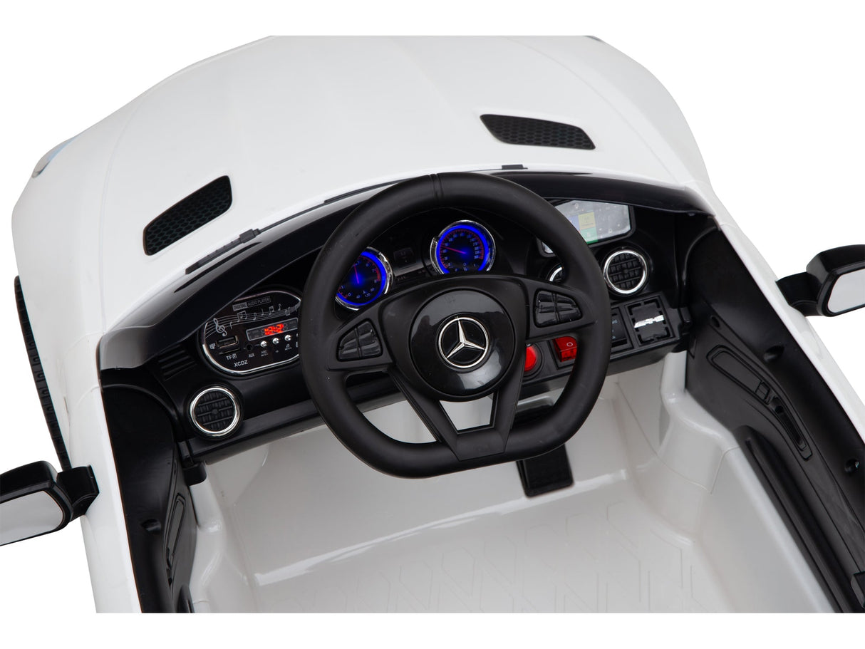 AMG Mercedes Ride On Electric Car For Children W/Magic Cars® Wireless Parental Control MagicCars